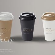 Coffee Cups Mockup