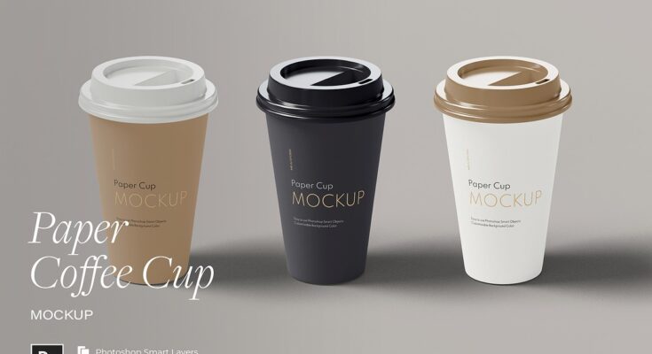 Coffee Cups Mockup