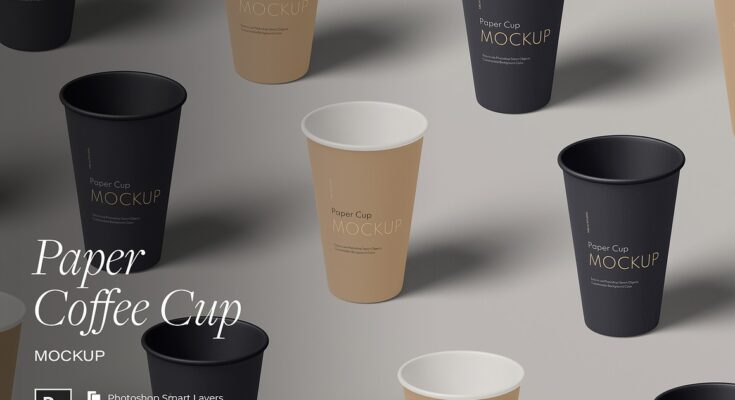 Paper Coffee Cup Mockup