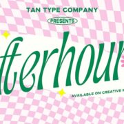 TAN AFTERHOURS FONT