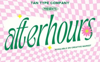 TAN AFTERHOURS FONT