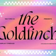 TAN THE GOLDFINCH FONT