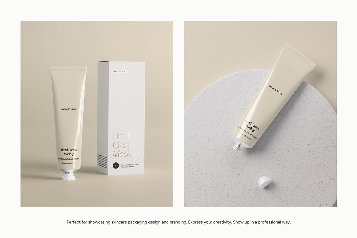 Cosmetic Tube & Packaging Mockups 2