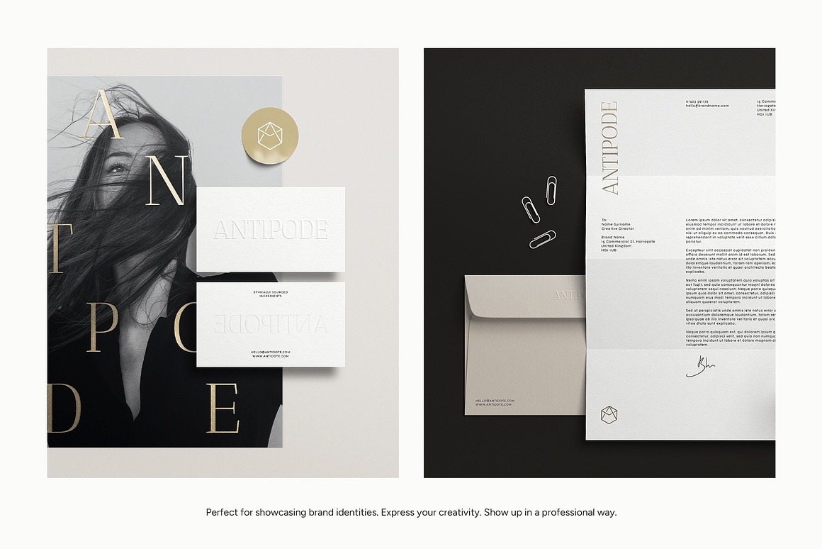 Stationery Mockup PSD 2