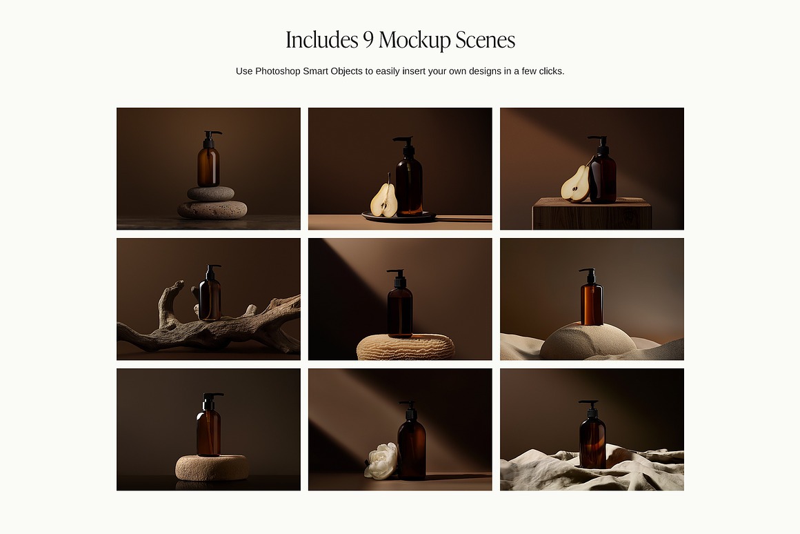 Amber Bottle Mockups  3