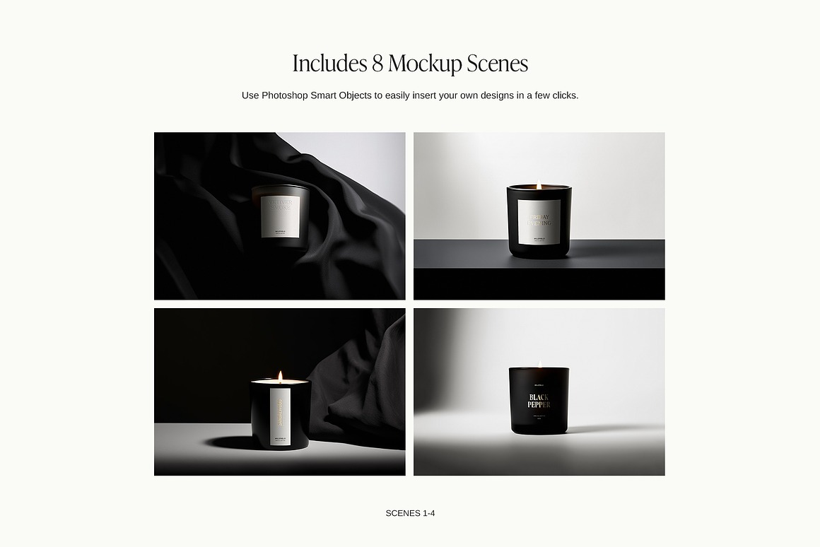 Luxury Candle Mockup 3