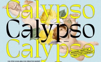 TAN CALYPSO FONT