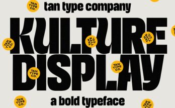 TAN KULTURE FONT