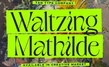 TAN - WALTZING MATHILDE FONT