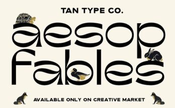 TAN AESOP FONT