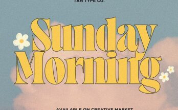 TAN - SUNDAY MORNING FONT