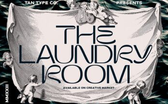 TAN - THE LAUNDRY ROOM FONT