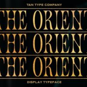 TAN ORIENT FONT