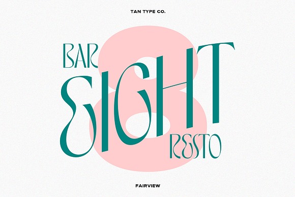 TAN FAIRVIEW FONT 3