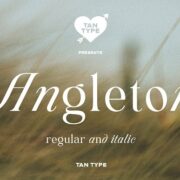 TAN - ANGLETON FONT