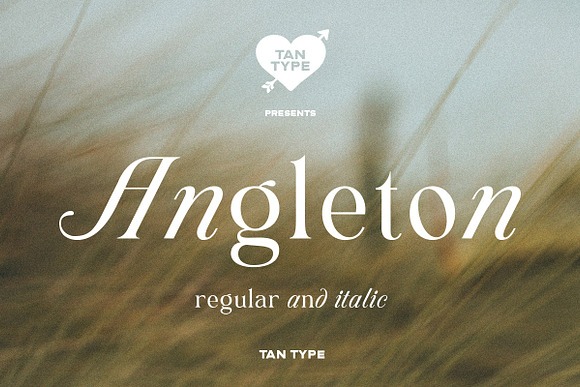 TAN - ANGLETON FONT