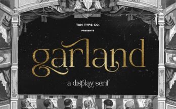 TAN GARLAND FONT