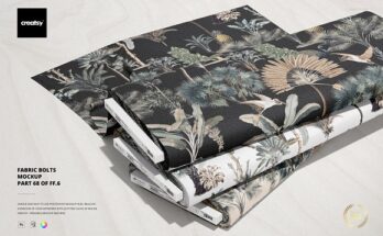 Fabric Bolts Mockup