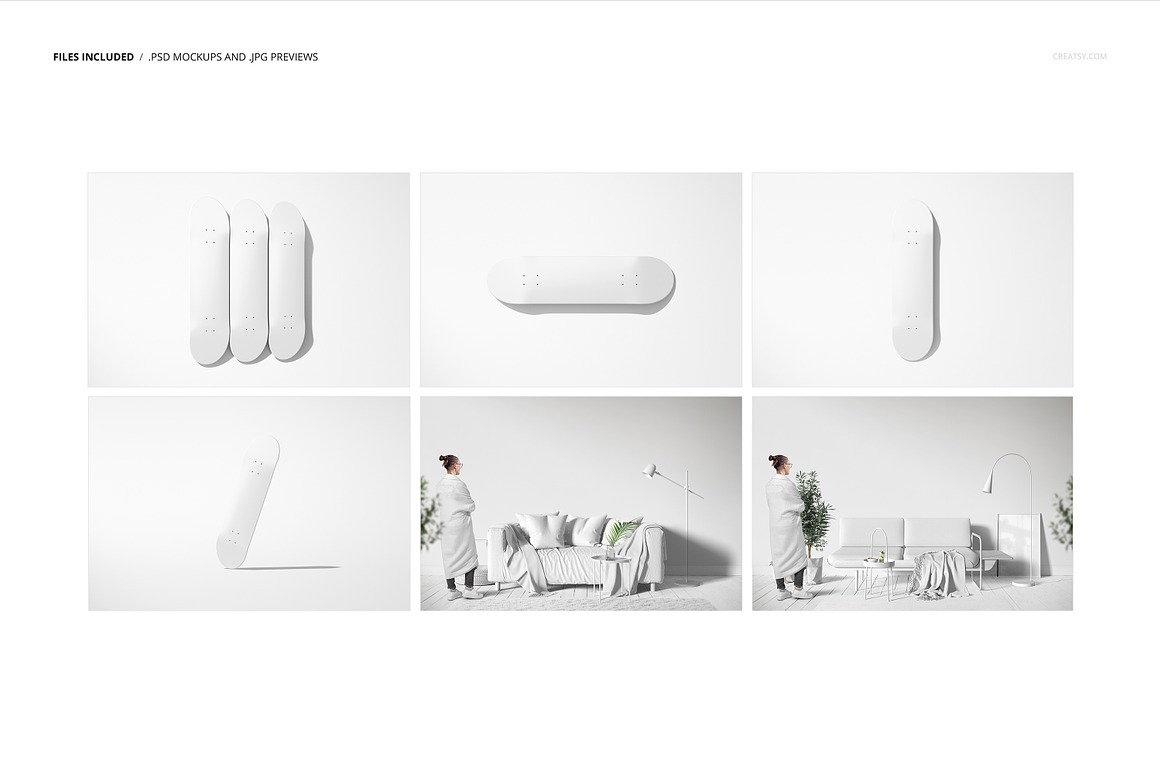 Decks Wall Decor Mockup 2