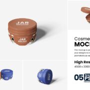 Tin Jar Mockup